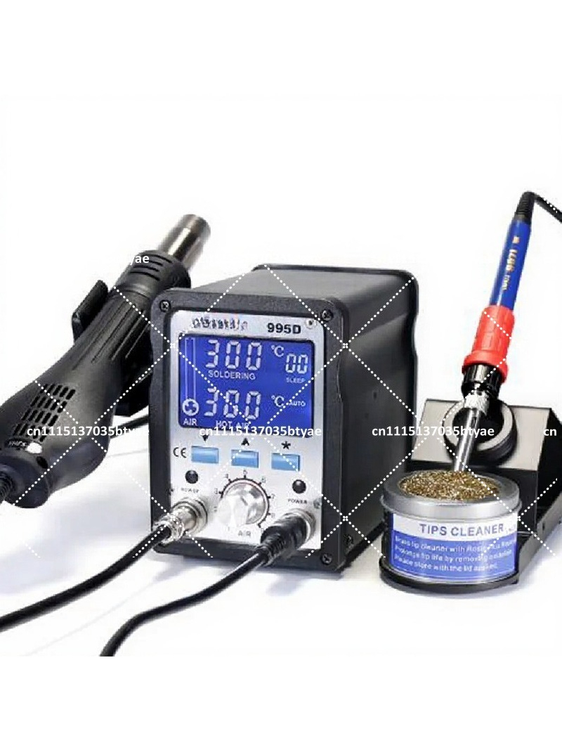 Hot Air Rework Station - 110V/220V Hot Air Soldering Station LCD