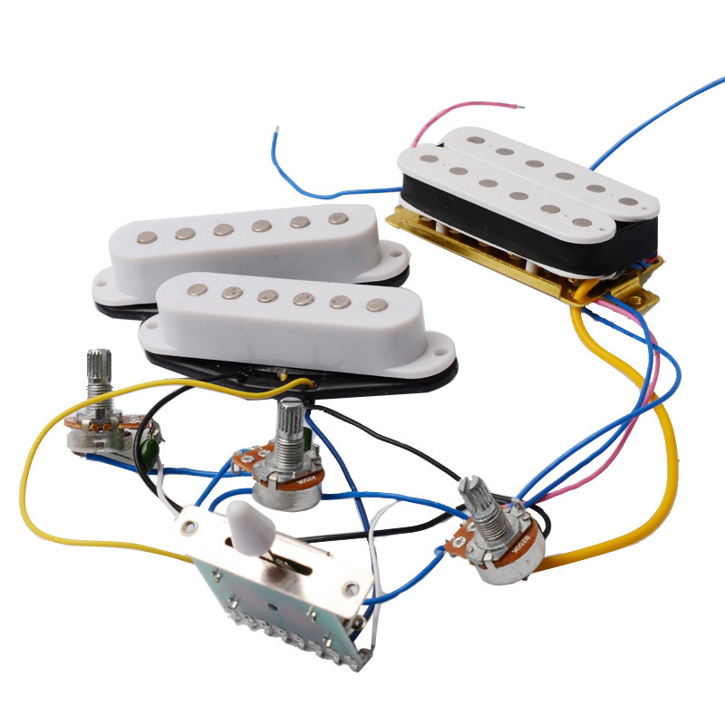 Diy Guitar Electronics Kit - Electric Guitar HSS Pickup Set with
