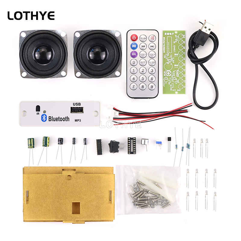 Diy Electronics Organizer - Mini Amplifier Audio Bluetooth 3W*2 Speaker