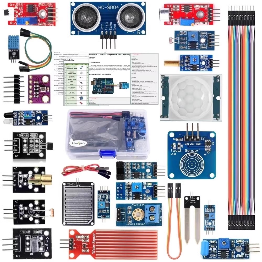 Diy Electronics Kits For Adults - 22 in 1 Sensor Kit Module