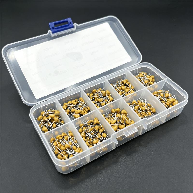Diy Guitar Electronics Kit - 300PCS Ceramic Capacitor Assortment Kit 10