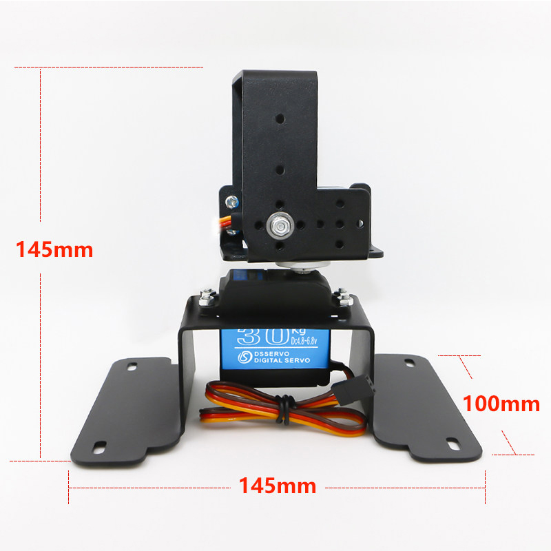 2 DOF Pan Tilt Bracket Kit Met - đánh giá và giá Diy Robot Electronics Kit