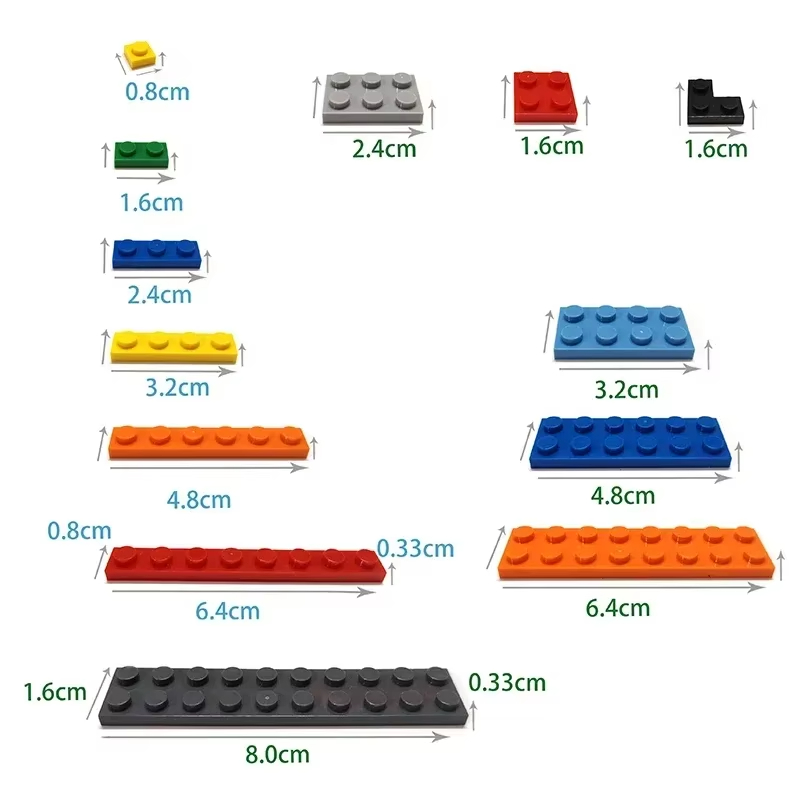 100PCS MOC 2420 Plate 2x2 Buil - đánh giá và giá Diy Electronics Ideas