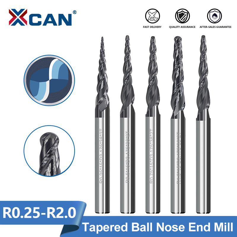 XCAN Milling Cutter 2 Flute Ba - đánh giá và giá Diy Cnc Router Electronics