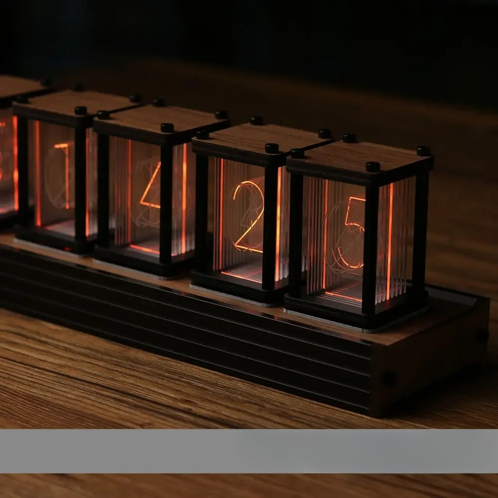 RGB Nixie Tube Clock DIY Table - đánh giá và giá Diy Electronics Ideas