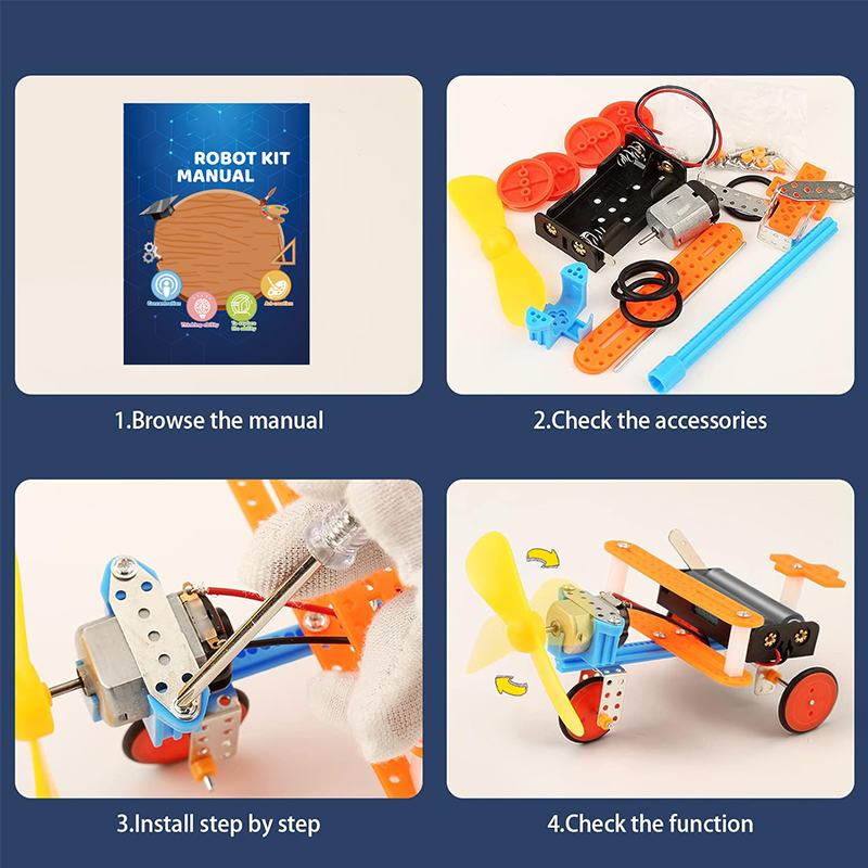 6 Set Robotics Kit Science Exp - đánh giá và giá Diy Electronics Toys