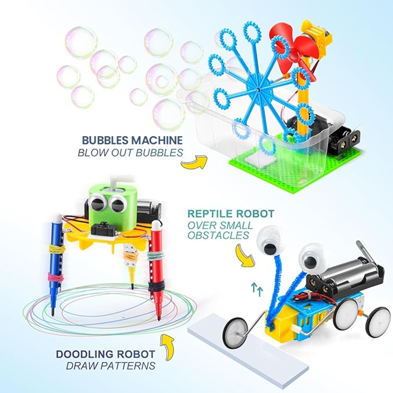 6 Set Robotics Kit Science Exp - đánh giá và giá Diy Electronics Toys