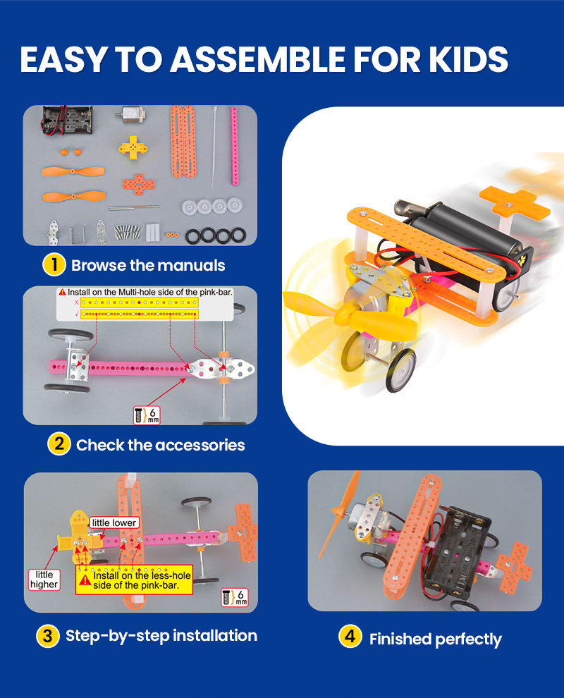 6 Set Robotics Kit Science Exp - đánh giá và giá Diy Electronics Toys