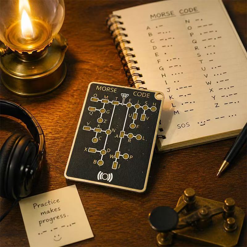 LED Morse Code Trainer Card,PC - đánh giá và giá Diy Electronics Projects For Adults