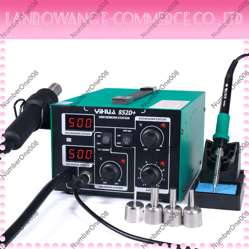 852D+ 2-in-1 Digital Hot Air R - đánh giá và giá Hot Air Rework Station