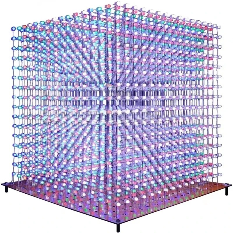 3 D16mini Light Cube Kit 16x16 - đánh giá và giá Diy Electronics