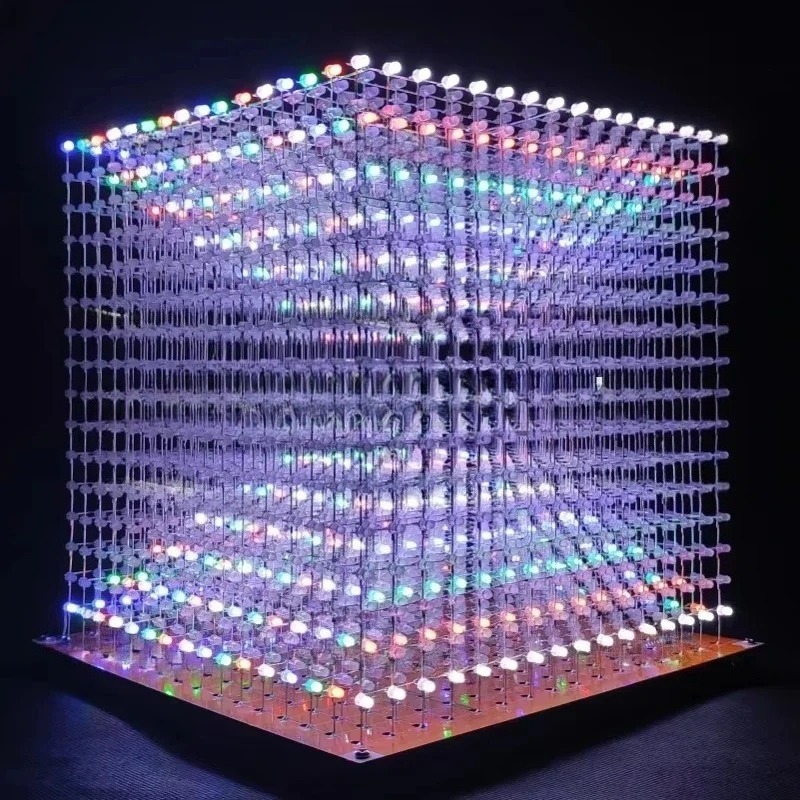 3 D16mini Light Cube Kit 16x16 - đánh giá và giá Diy Electronics
