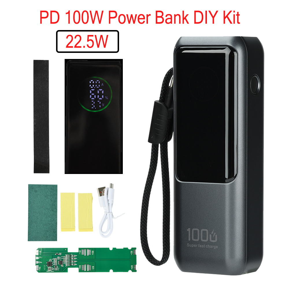 PD 100W Fast Charging Power Ba - đánh giá và giá Diy Electronics Organizer