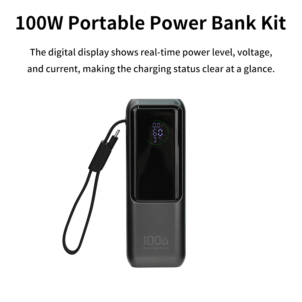 PD 100W Fast Charging Power Ba - đánh giá và giá Diy Electronics Organizer
