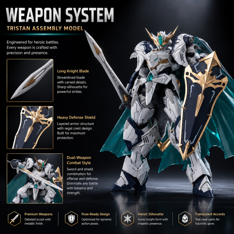 Tristan Knight Mecha Assembly  - đánh giá và giá Diy Robot Electronics Kit