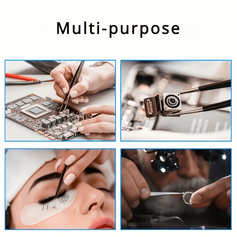 10Pcs ESD Anti‑Static Tweezers - đánh giá và giá Diy Electronics Parts