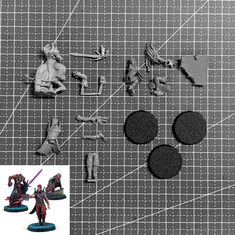 25mm Base Diecast Resin Assemb - đánh giá và giá Diy Robot Electronics Kit