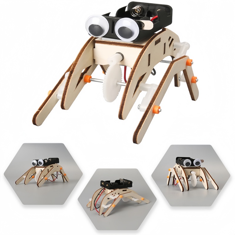 Diy Handmade Walking Spider Ro - đánh giá và giá Diy Robot Electronics Kit