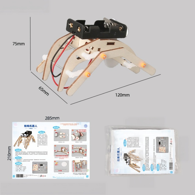 Diy Handmade Walking Spider Ro - đánh giá và giá Diy Robot Electronics Kit