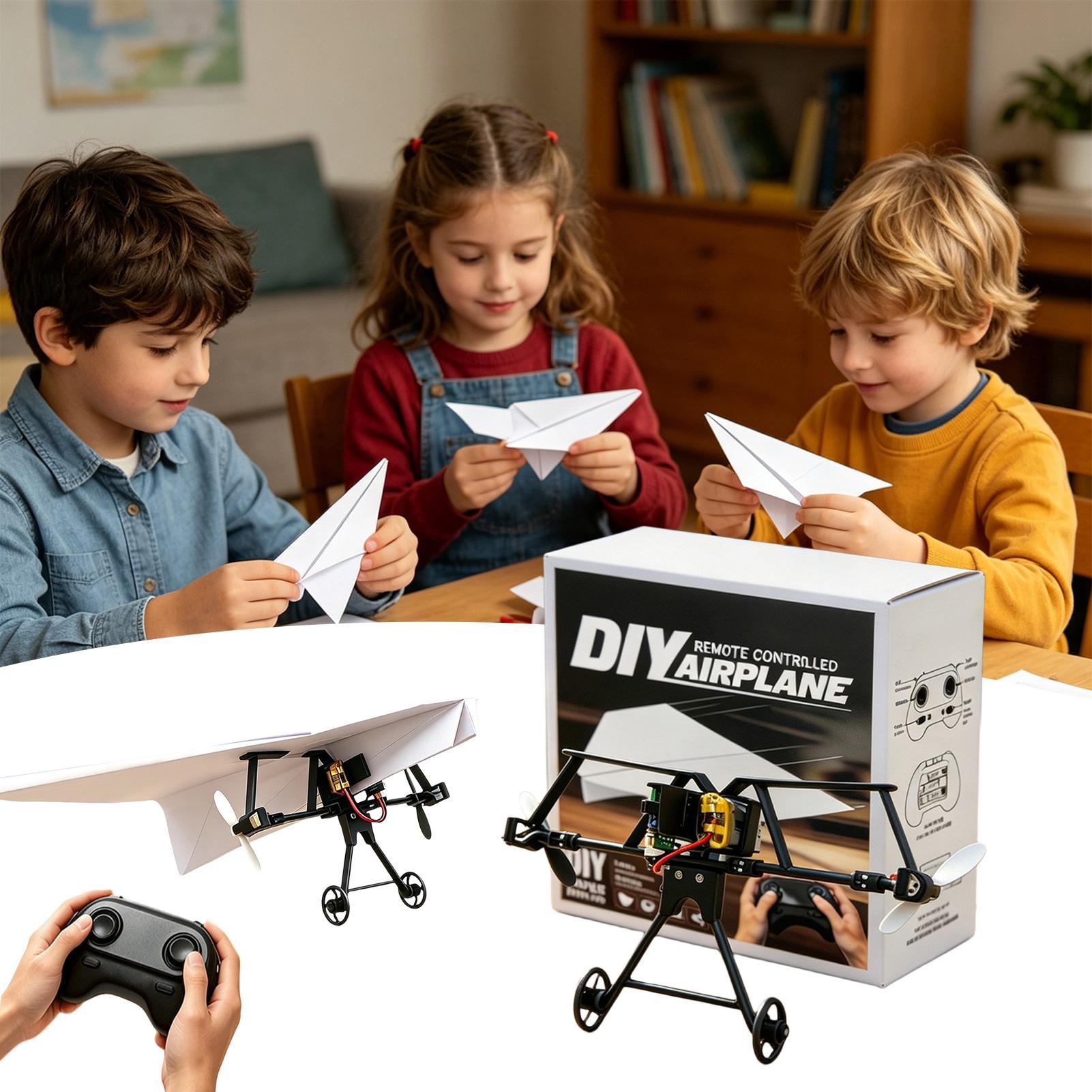 DIY RC Paper Airplane Kit Plan - đánh giá và giá Diy Electronics For Kids