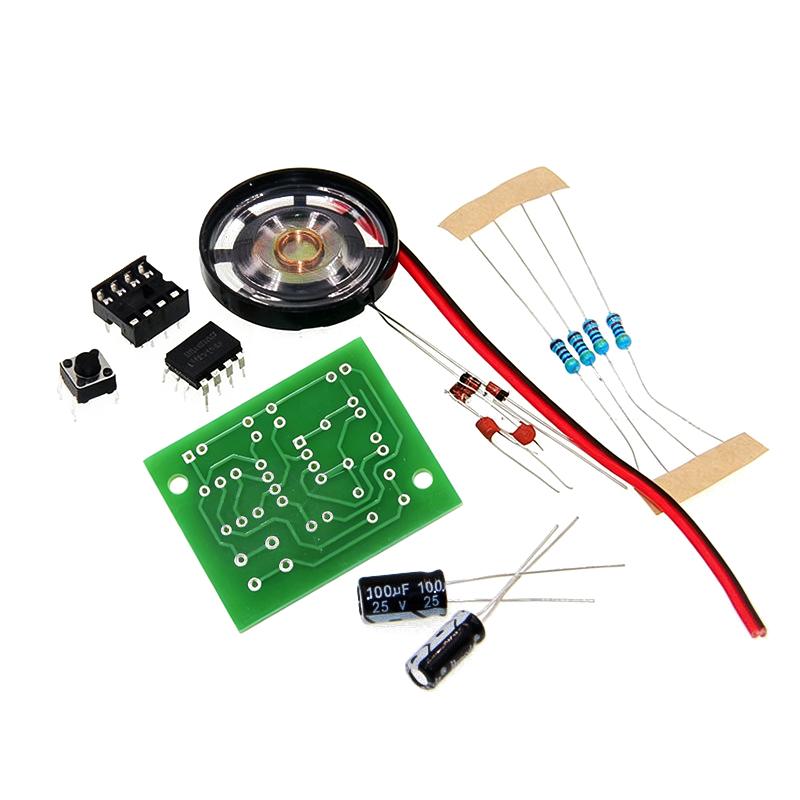NE555 Doorbell DIY Soldering P - đánh giá và giá Diy Home Electronics Projects
