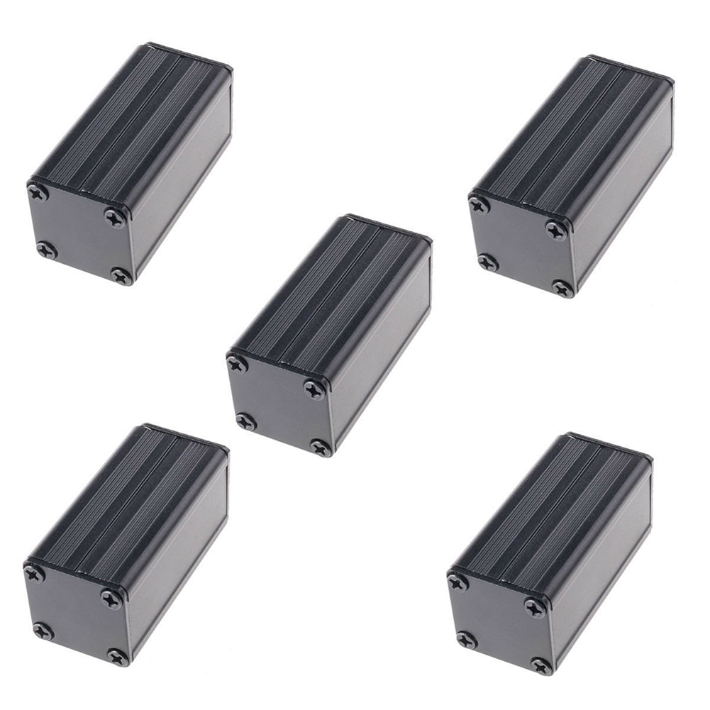 5pcs Extruded PCB Aluminum Box - đánh giá và giá Diy Electronics Organizer