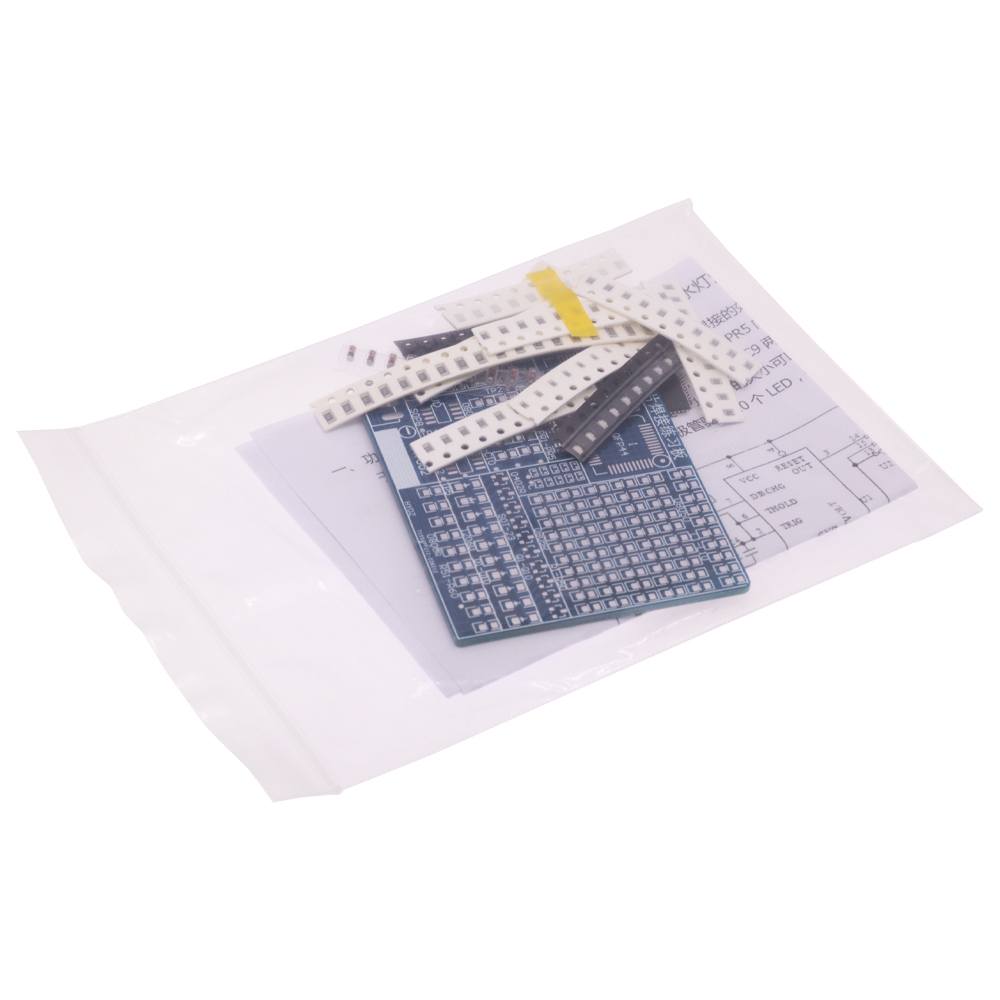 SMD NE555 CD4017 Quay Đèn LED  - đánh giá và giá Diy Home Electronics Projects