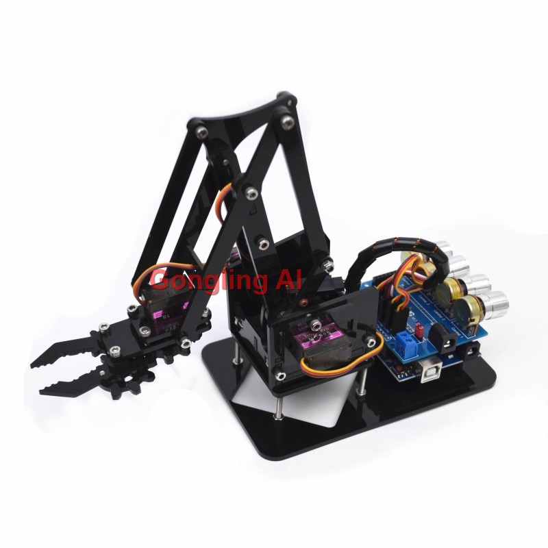 STEM 4 DOF Robot Arm Servo SG9 - đánh giá và giá Diy Robot Electronics Kit
