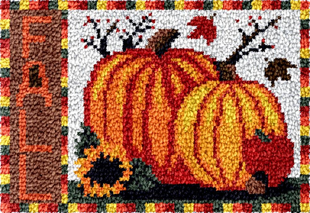 Pumpkin Latch hook kit with pr - đánh giá và giá Diy Electronics Kits For Adults