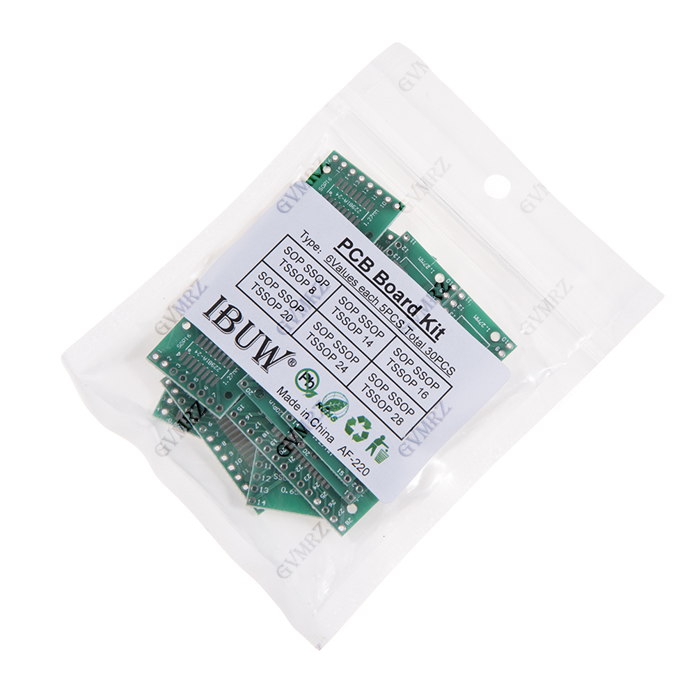 30PCS 6Values SOP SSOP TSSOP P - đánh giá và giá Diy Home Electronics Projects