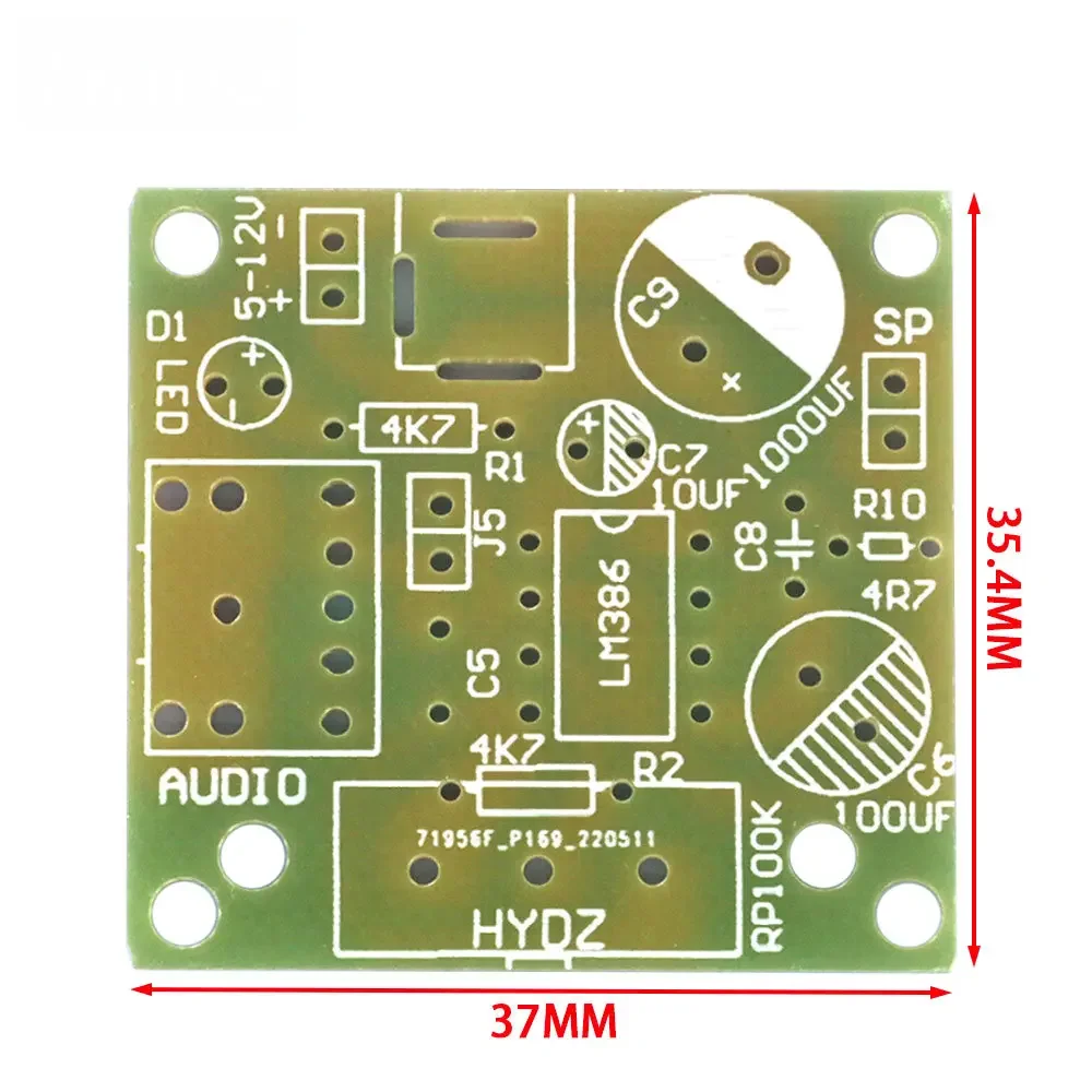 3V-12V LM386 Mini Power Amplif - đánh giá và giá Diy Guitar Electronics Kit