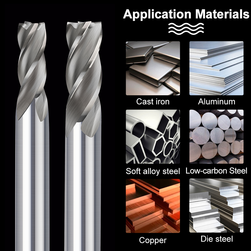 XCAN 4 Flute End Mills HSS M2  - đánh giá và giá Diy Cnc Router Electronics