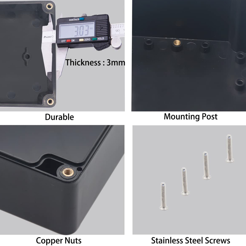 Waterproof Junction Box ABS Pl - đánh giá và giá Diy Electronics Organizer